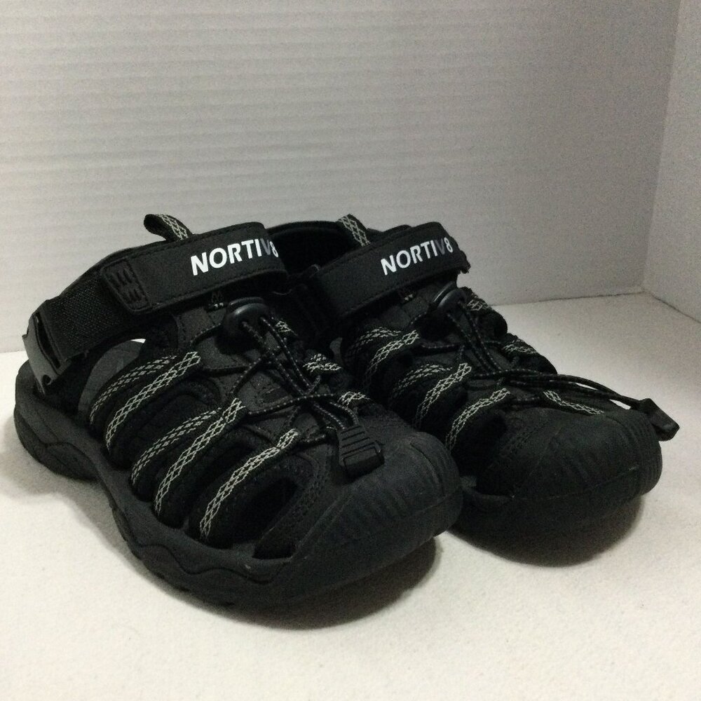 Nortiv8 Womens Closed Toe Adjustable Strap Lightweight Hiking Sandals Size 7 - Picture 3 of 8